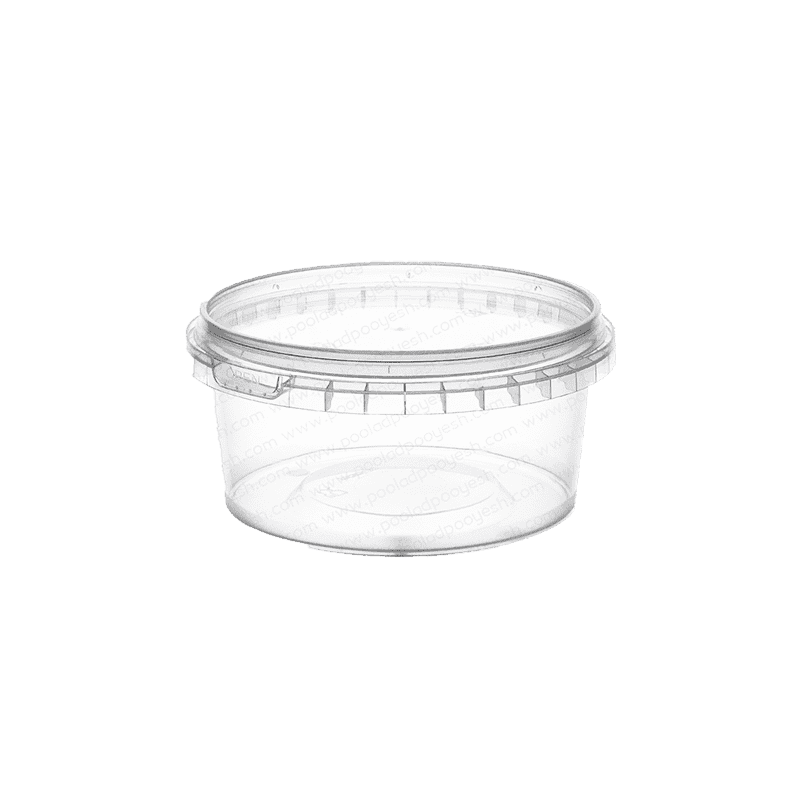 ظرف ماکروویوی گرد 500 پولاد پویش